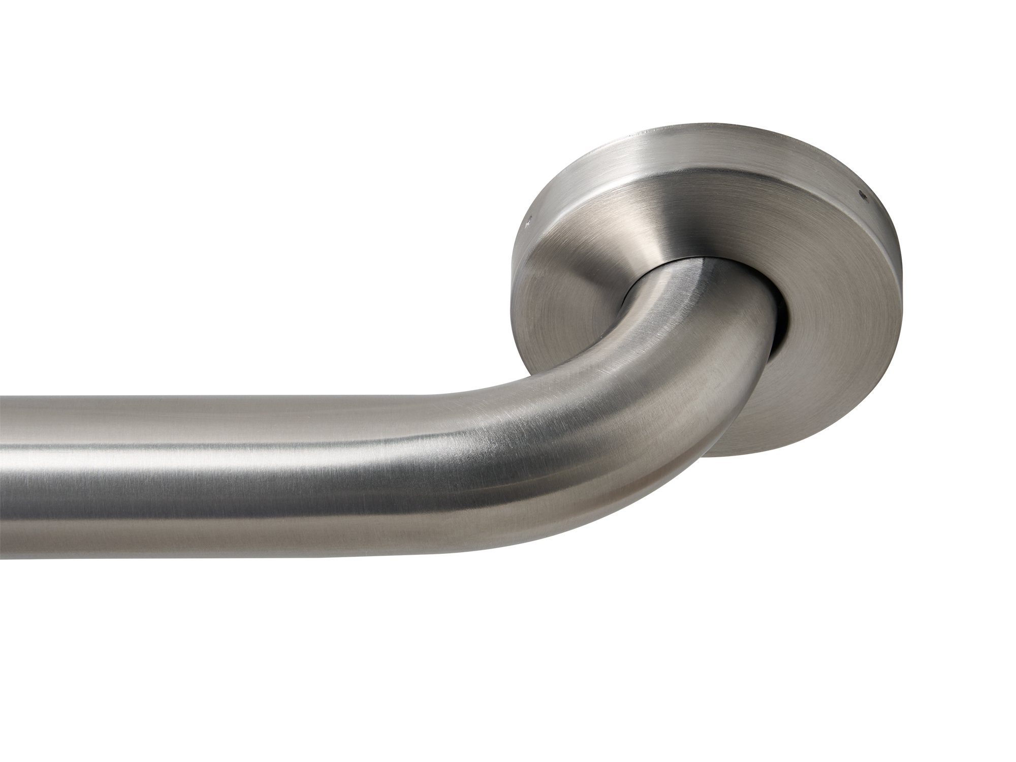 Mira Grab Bar in Brushed Steel view 3