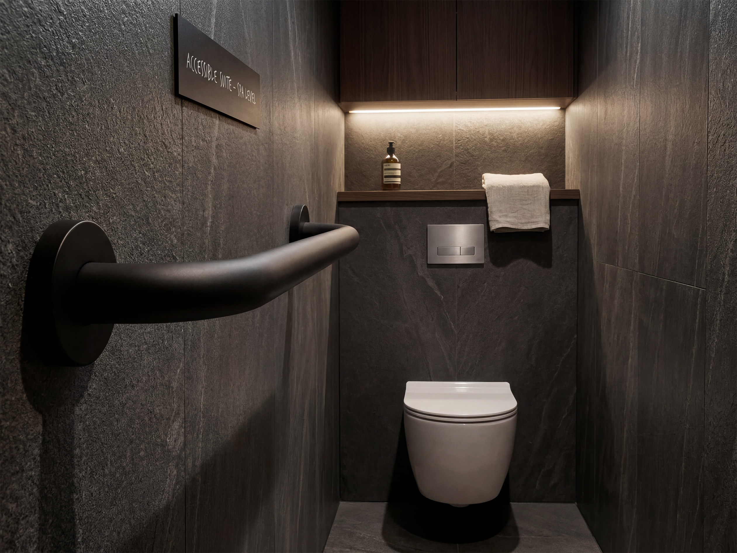 Mira Grab Bar in Black view 5