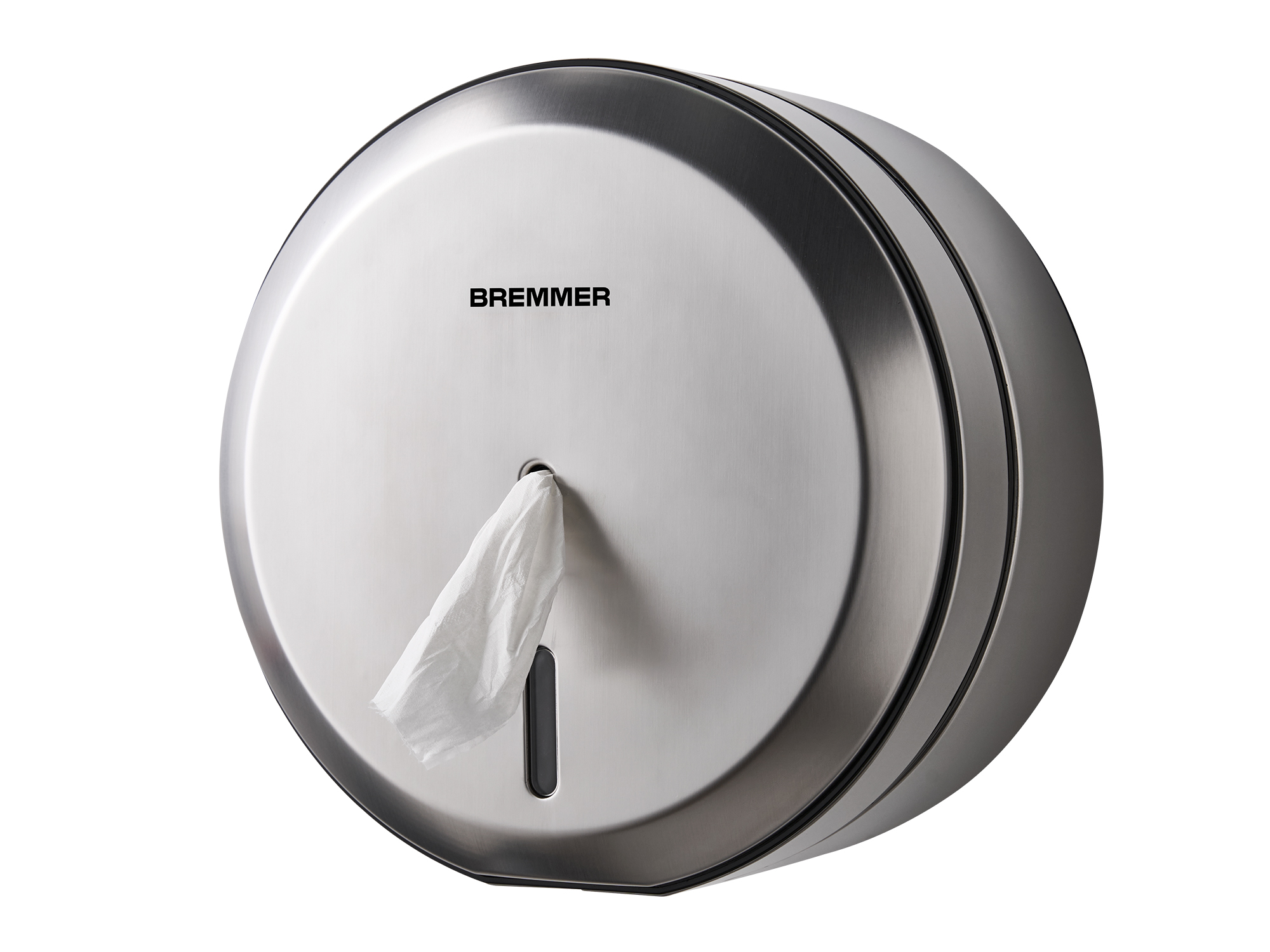 Rello Toilet Roll Dispenser in Brushed Steel view 5