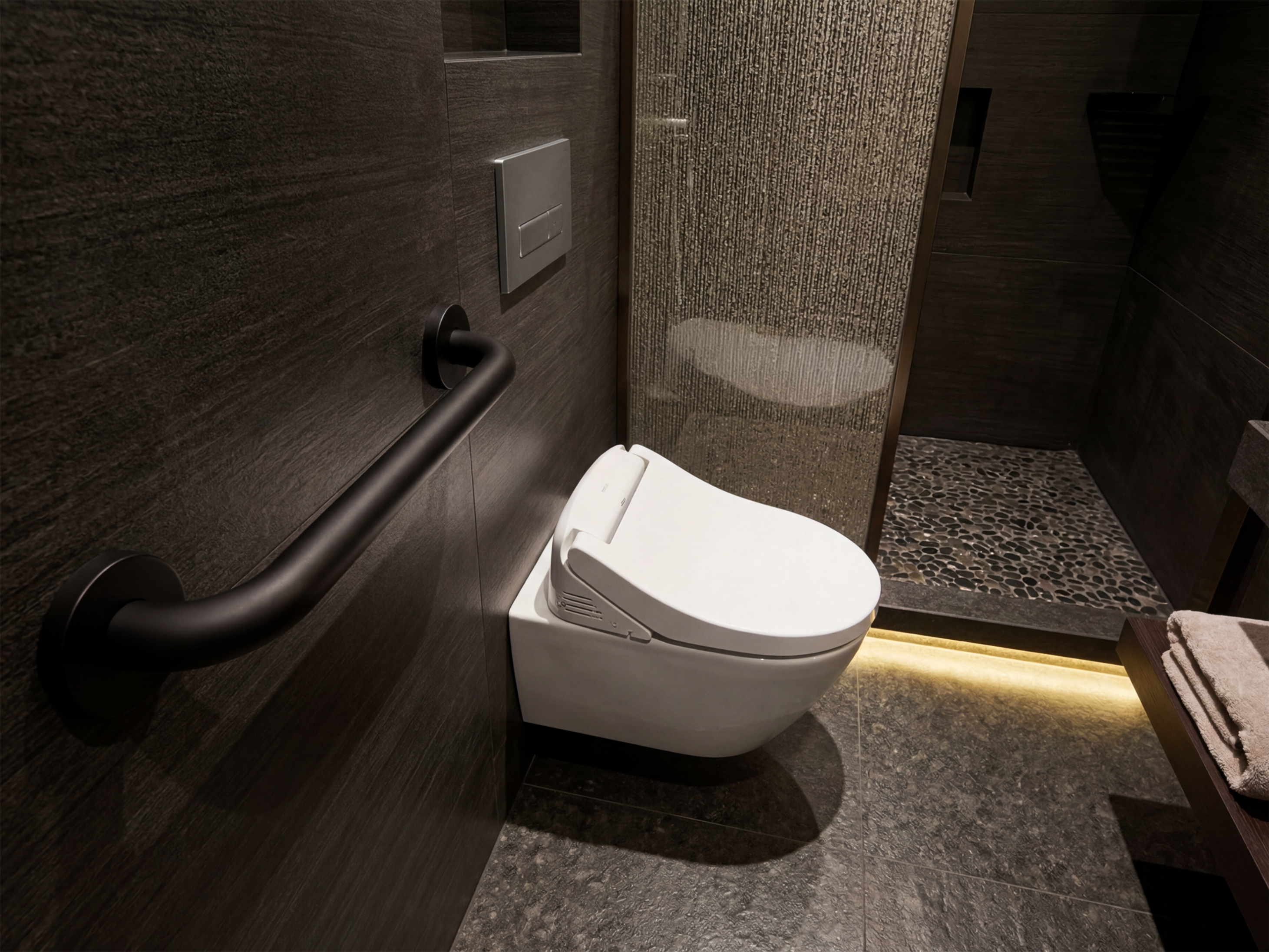 Mira Grab Bar in Black view 6
