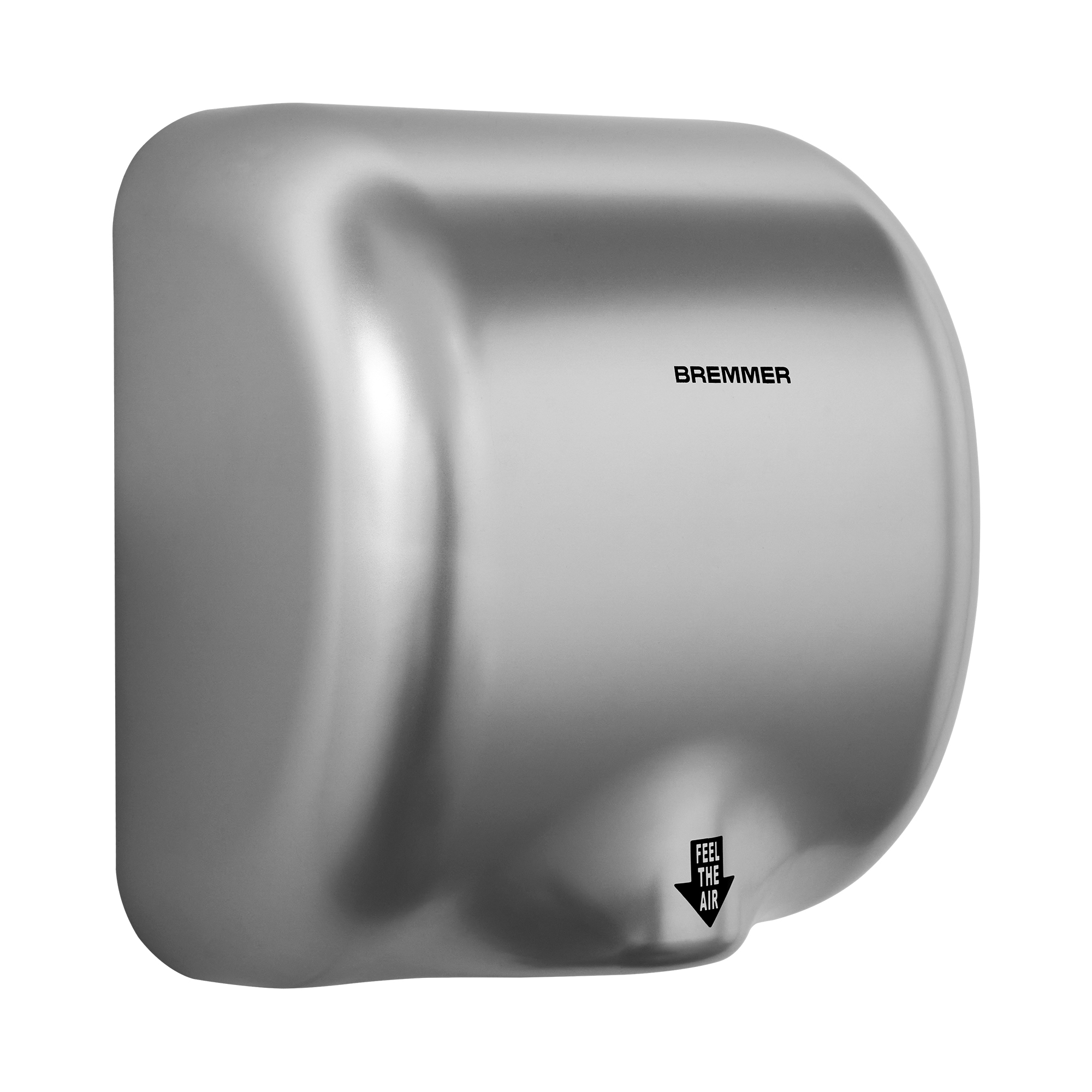 Generic Turbo Hand Dryer in Silver view 3