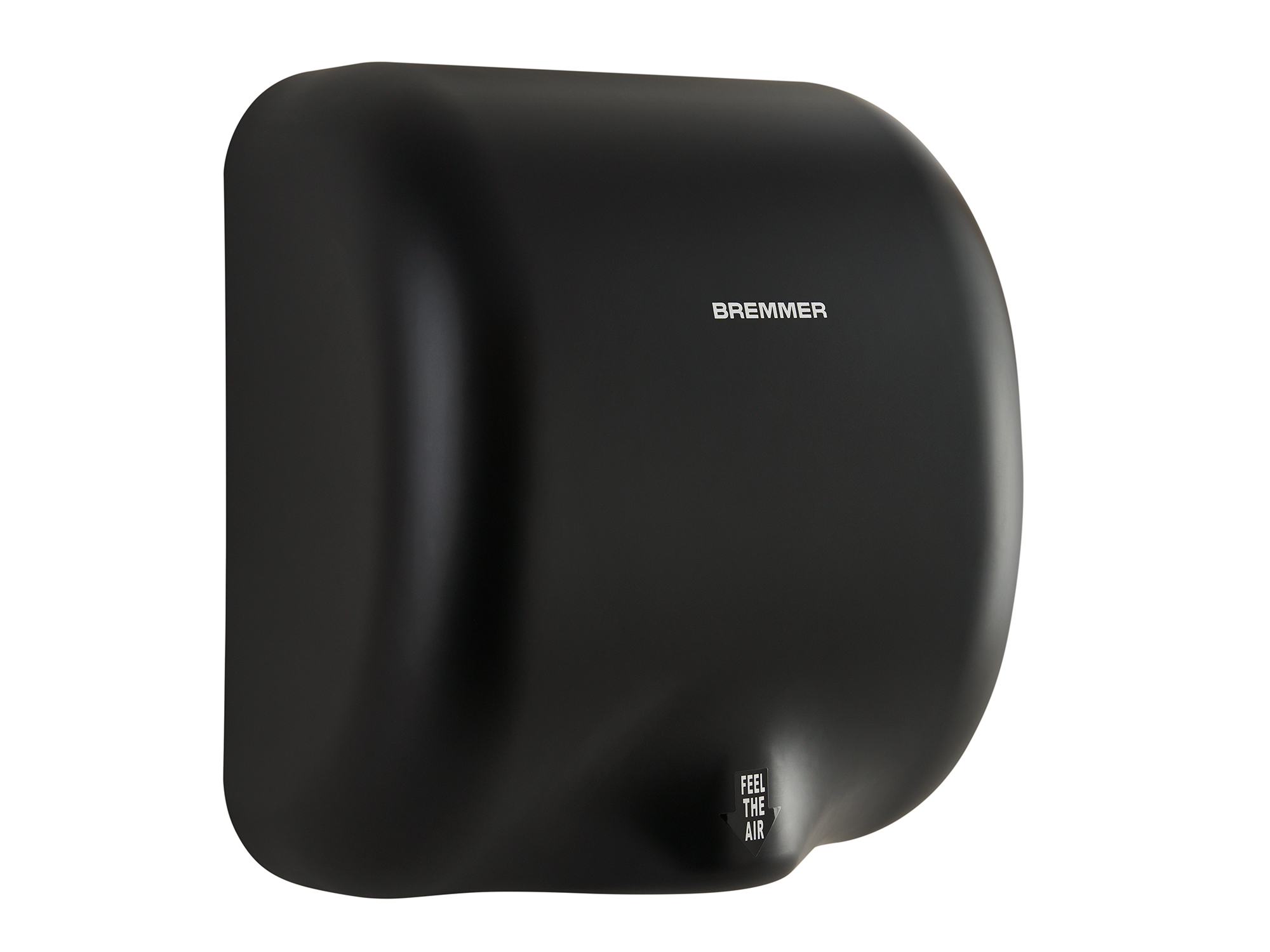 Generic Turbo Hand Dryer in Black view 3