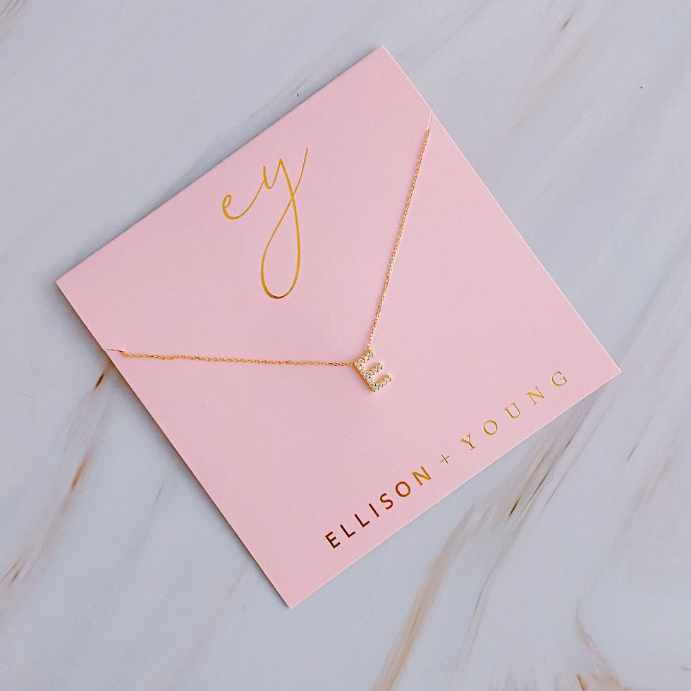 Thumbnail: Understated Beauty Initial Necklace