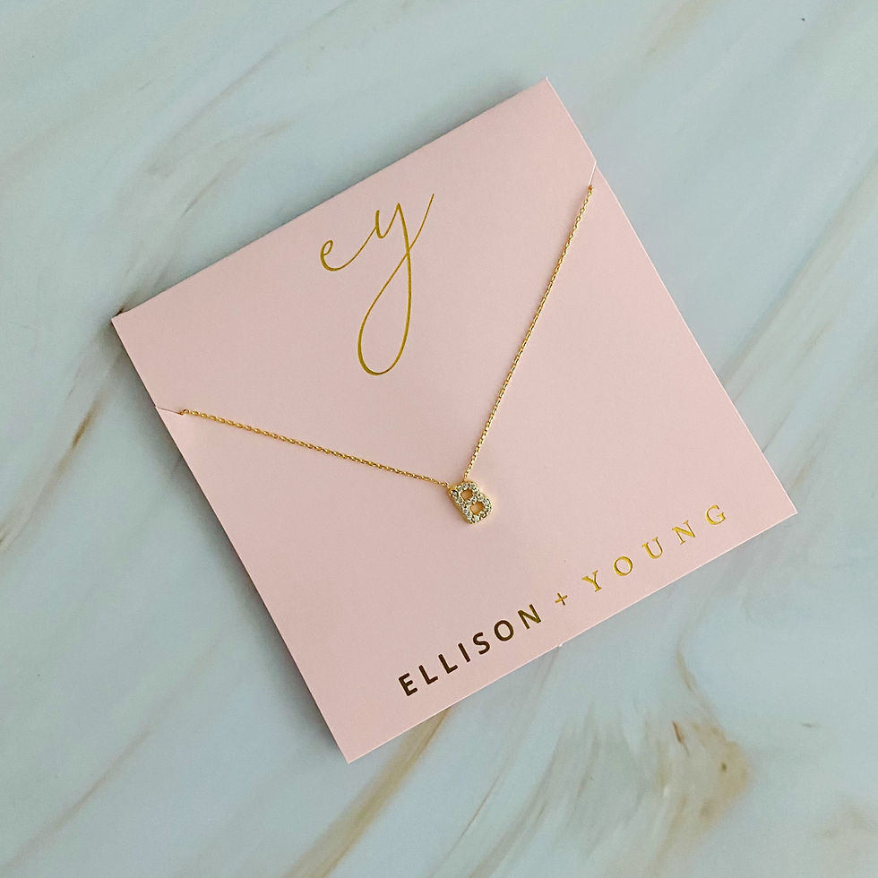 Thumbnail: Understated Beauty Initial Necklace