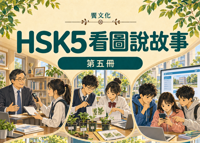 《HSK5 看圖說故事》完整教學版