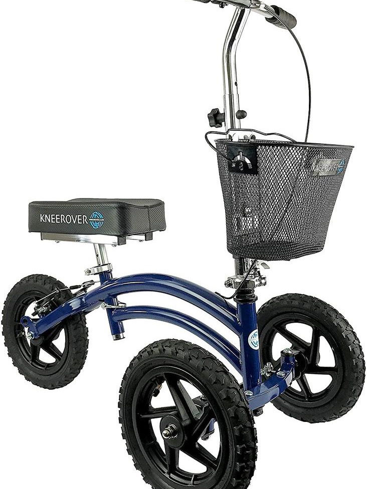 All Terrain Knee Scooter Rentals Allow You To Navigate Rugged Terrain.