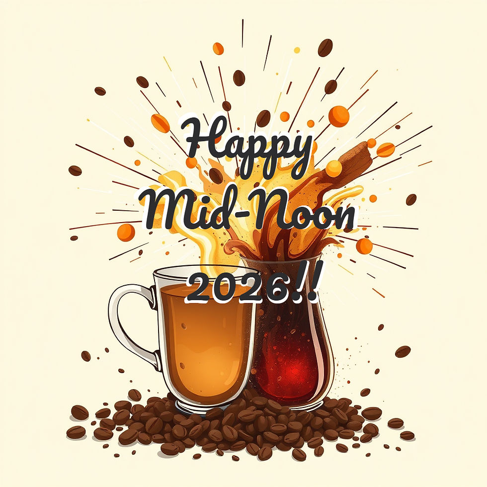 Mid-Noon New Years Celebration!