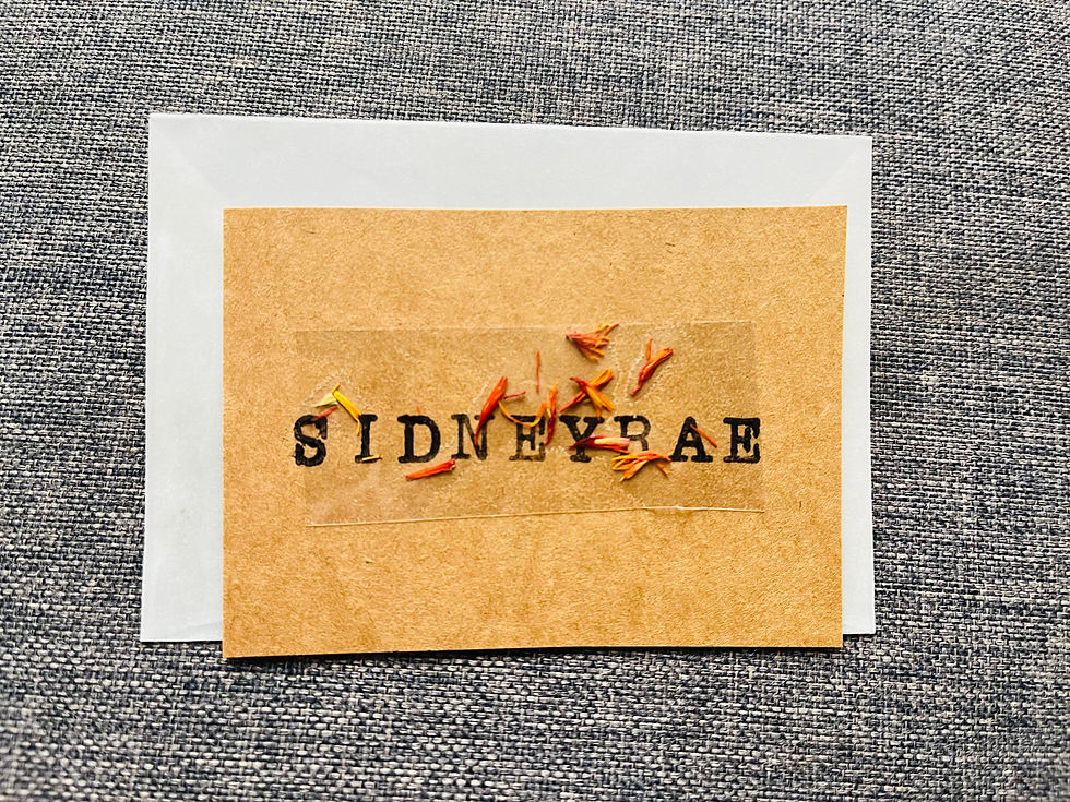 SidneyRaeDesigns - POP UP SHOP