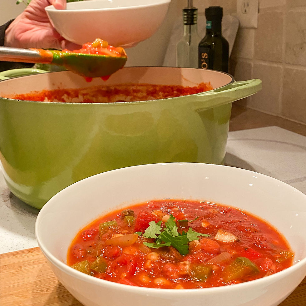 Mom's Homemade Chili - Vegan Style!