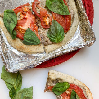 Toaster-Oven Artichoke Pizza