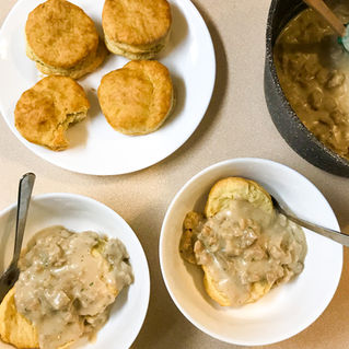 The BEST Vegan Biscuits & Gravy