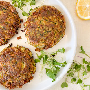 Zucchini "Crab" Cakes