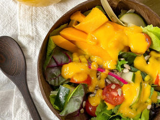 4-Ingredient Mango Vinaigrette