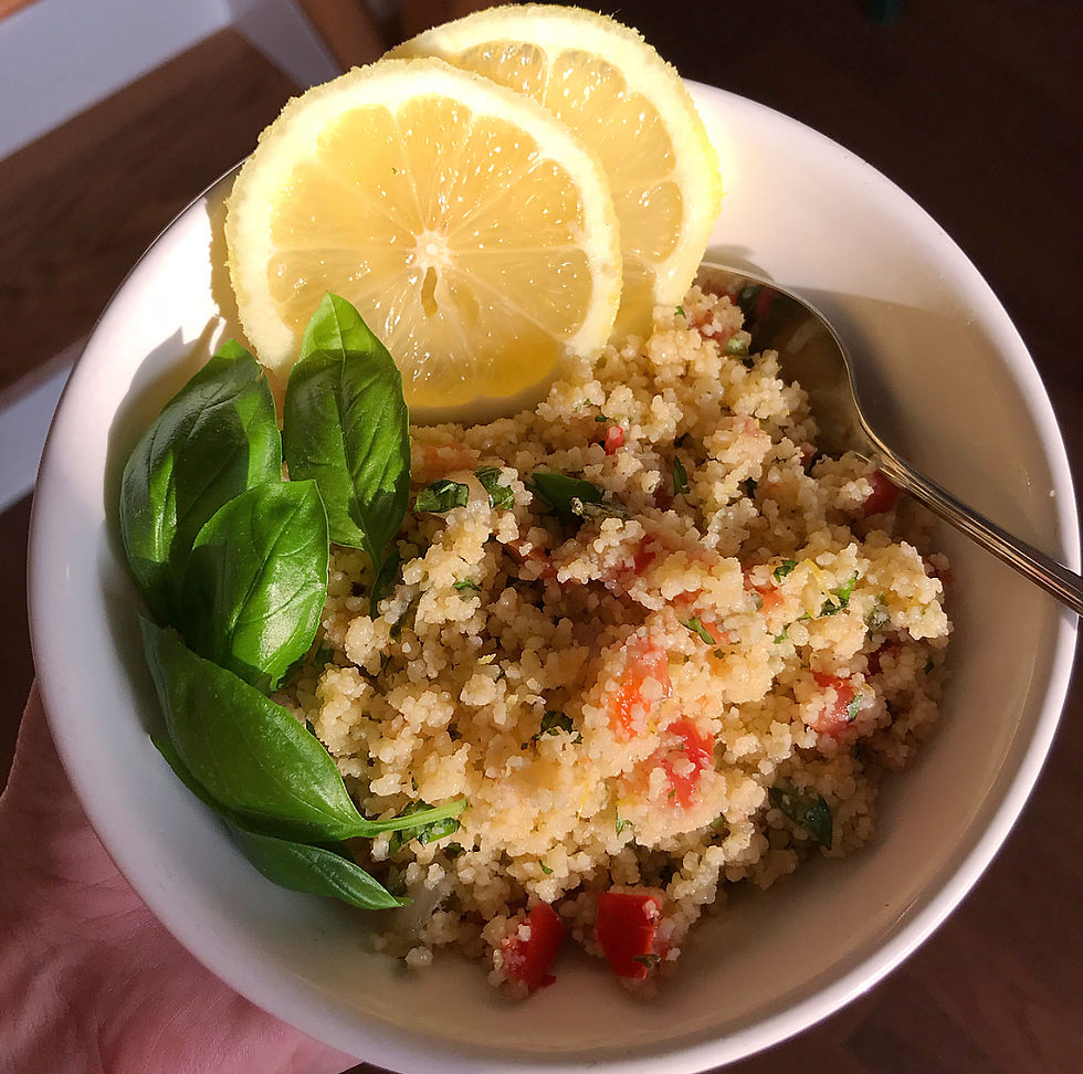 Basil & Lemon Summer Couscous