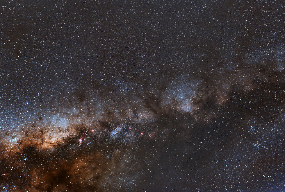 Via lactea, centro galactico.