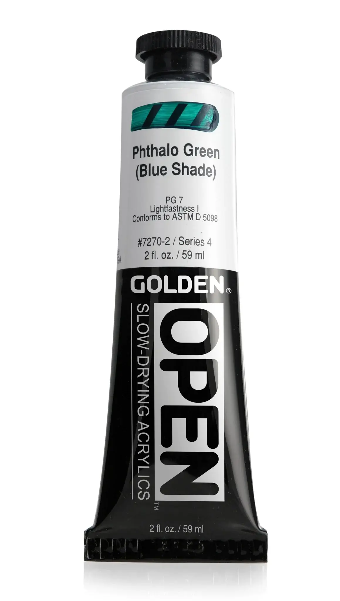Phthalo Green (Blue Shade) | Acrylic Open Paint 59ml | Golden
