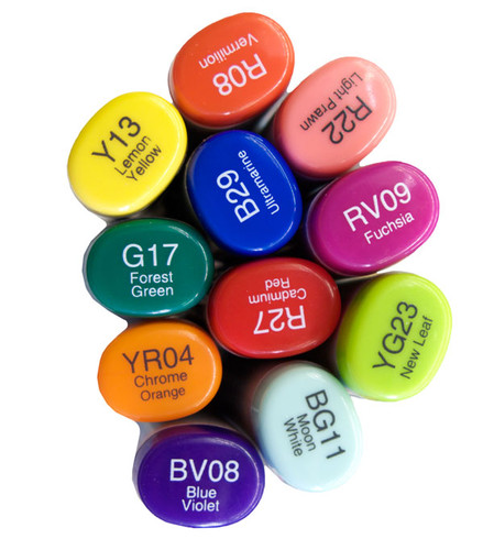 Copic Sketch Markers | YG - F Marker Numbers | Swinton's Art Supply