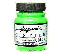 Fluorescent Green | Textile Fabric Paint 66.54ml | Jacquard