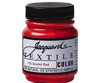 Scarlet | Textile Fabric Paint 66.54ml | Jacquard