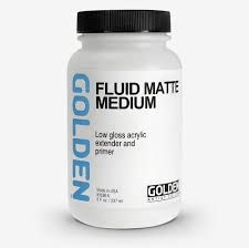 Fluid Matte Medium 237ml | Golden
