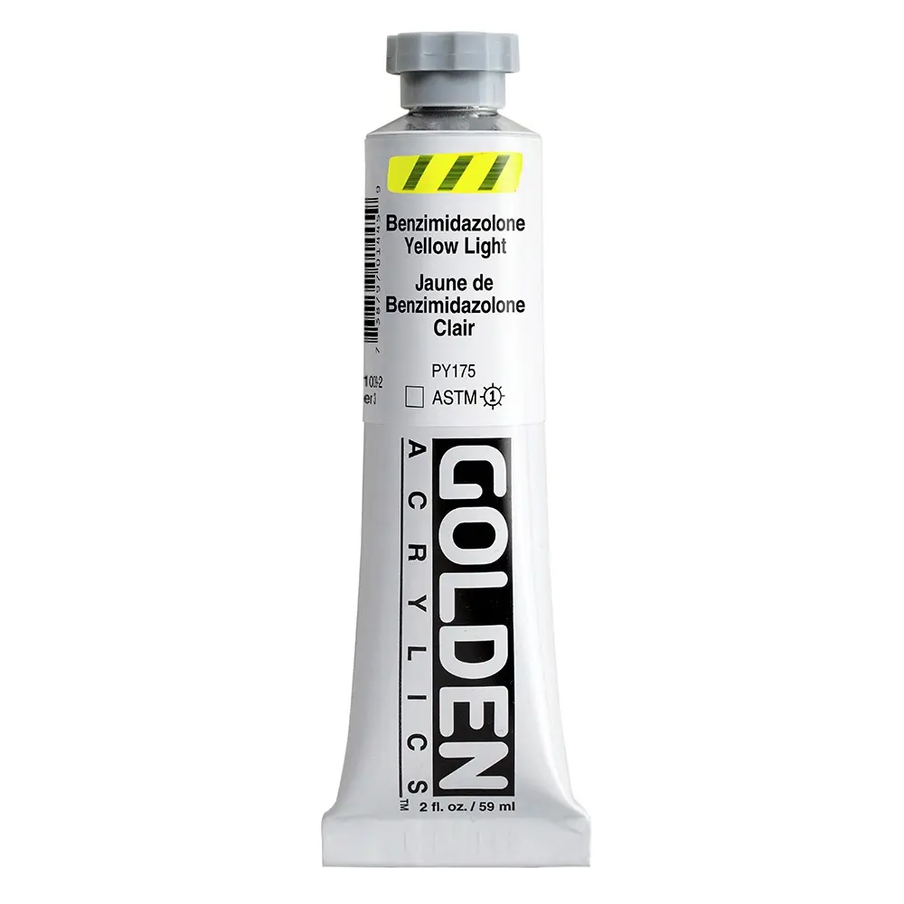 Benzimidazolone Yellow Light | Acrylic Paint 59ml | Golden