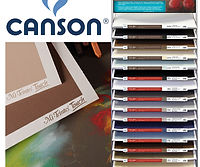 Canson Mi-Teintes Touch sanded texture board · Pastel Paper