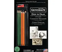 General's How to Draw Kit - Complete Charcoal & Graphite Drawing Kit