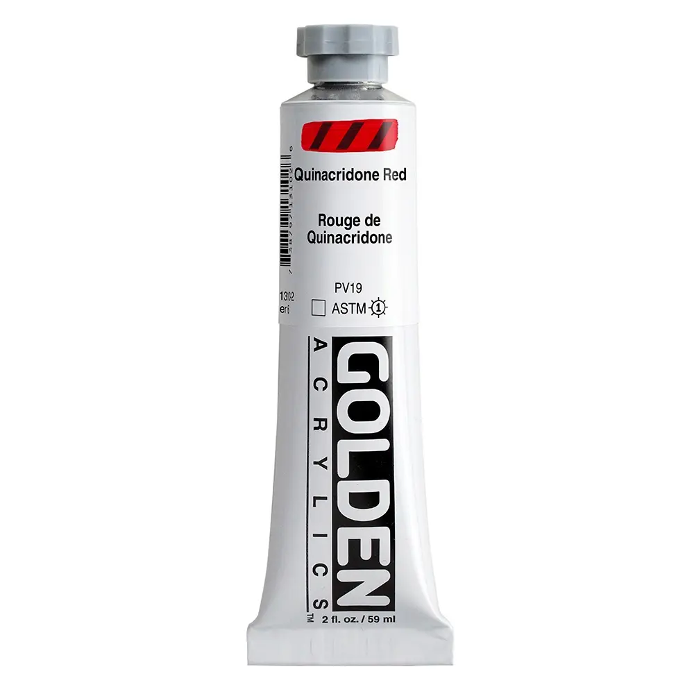 Quinacridone Red | Acrylic Paint 59ml | Golden