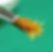 A splayed out paint brush.