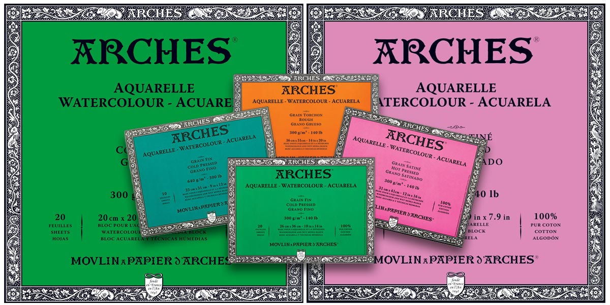 Arches Watercolour Blocks · Watercolour Paper