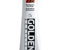 Benzimidazolone Burnt Orange | Acrylic Paint 59ml | Golden