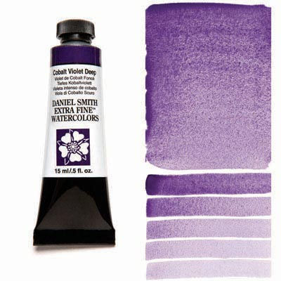 Thumbnail: Violets | Daniel Smith Watercolours