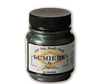 Pewter | Lumiere Neopaque Paint 66.54ml | Jacquard