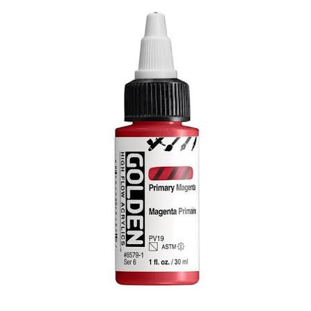 Primary Magenta | High Flow Acrylic 30ml | Golden