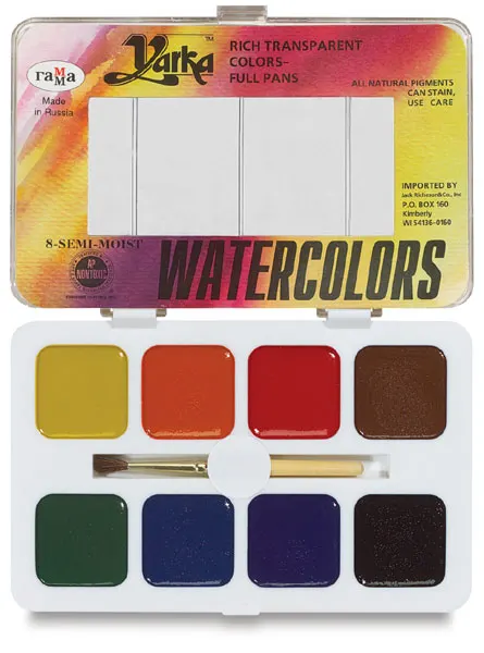 Thumbnail: Yarka Watercolor Pan Sets