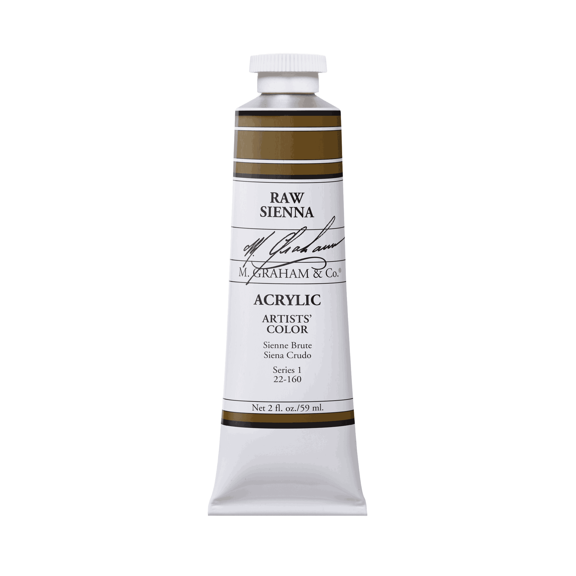 Raw Sienna | M.Graham Acrylic Paint 59ml