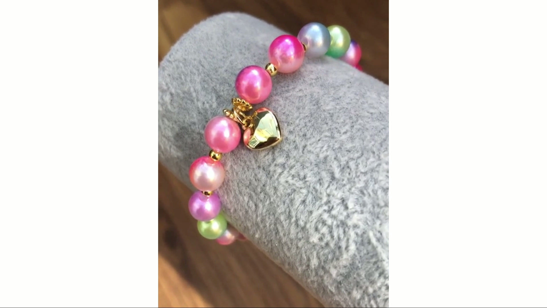 Pink Heart Bracelet