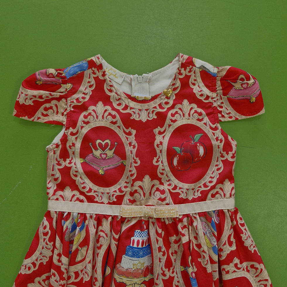 Miniatura: Vestido festa Luluzinha tam 3 anos