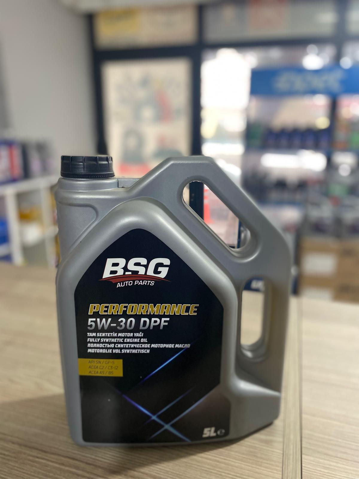 BSG 5-30 5 L Partiküllü Motor Yağı – Ücretsiz Kargo