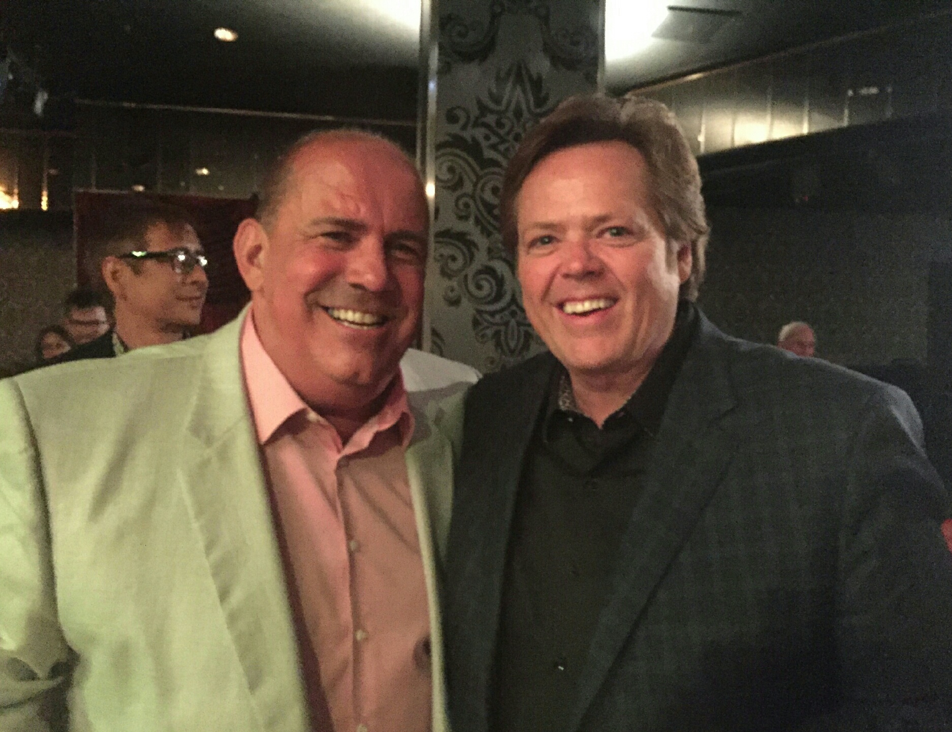 With Jimmy Osmond