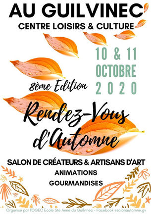 Au Guivinec - Rendez-vous d'automne - les 10 et 11 octobre 2020