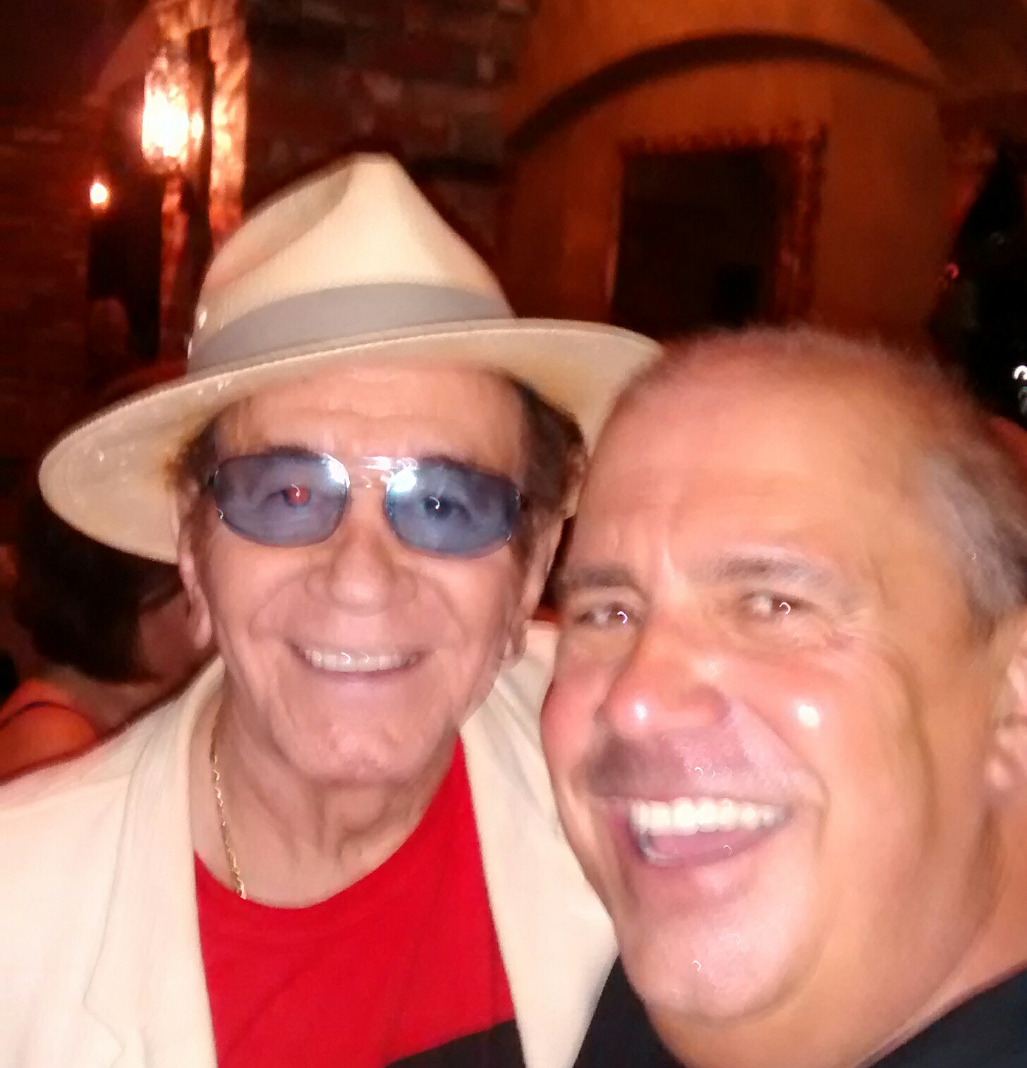 With Trini Lopez