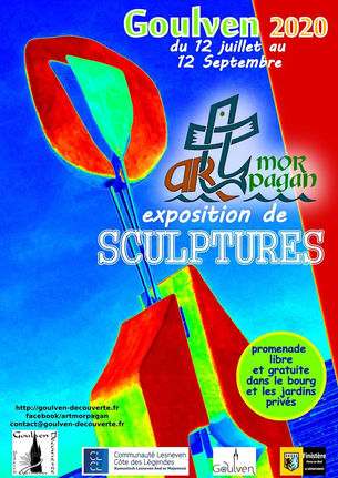 à Goulven - Exposition de Sculptures - du 12 juillet au 12 septembre 2020