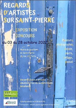 à Brest - Expo Regard d'Artistes sur Saint Pierre - du 03 au 28 octobre 2022