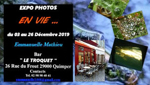à Quimper - Exposition de Photos - du 3 au 26 décembre 2019