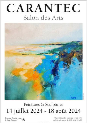 Salon des Arts de #Carantec - du 14 juillet au 18 août 2024