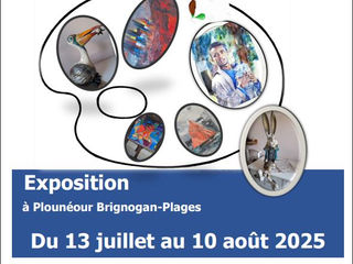 à Plounéour-Brignogan Plages - Exposition Artistique - du 13juillet au 10 août 2025