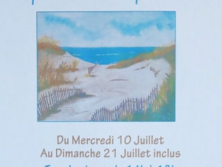 à Lanmeur - Exposition de peintures - du 10 au 21 juillet 2019