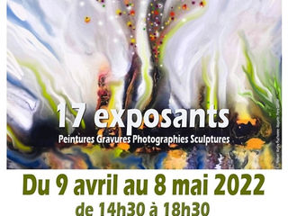à Plougasnou - Exposition collective - du 9 avril au 8 mai 2022