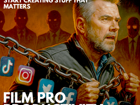 Man enchained in social media commitments 